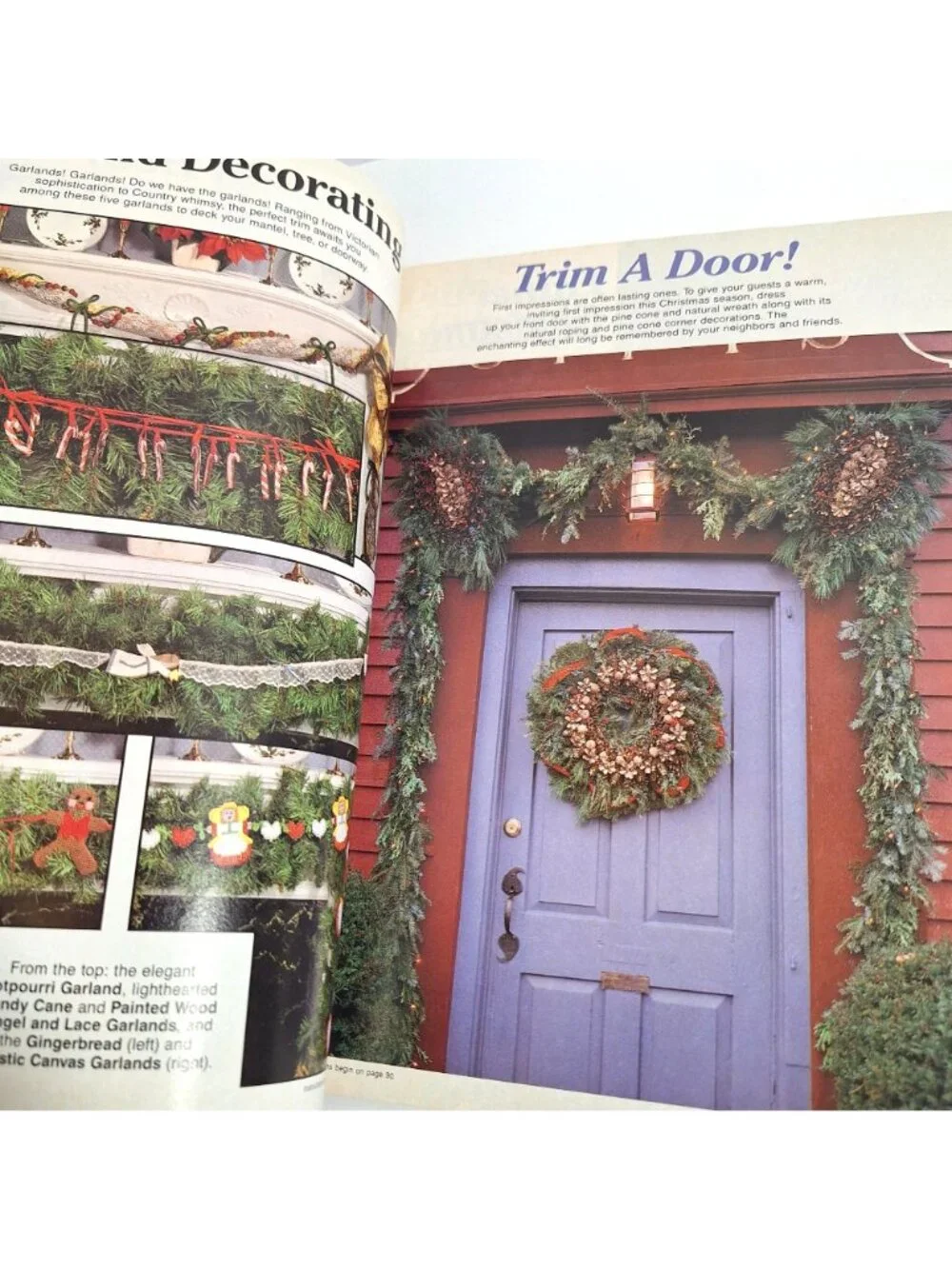 Crafts Country Christmas 1989 Magazine Handmade Holiday Projects - Picture 7 of 14